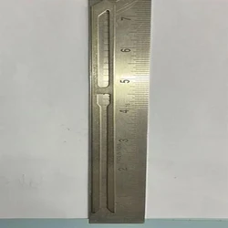Airjet Loom Drop Pin, Small, grey & silver color