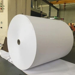 Thermal Paper Jumbo Rolls, Plain white pattern type