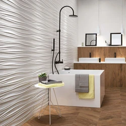 3d wall tiles design, Modern abstract panel texture