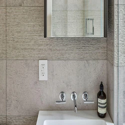 3d wall tiles bathroom, Water-repellent concrete