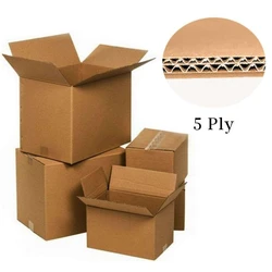 5 ply Corrugated Carton Box, Heavy-duty flute layers