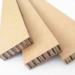 Corrugated Carton Honeycomb Sheet, Hexagonal core