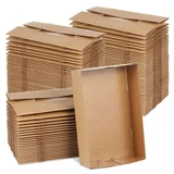 Corrugated Carton Tray, Open-top flat base type