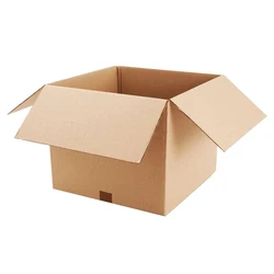 Corrugated Half Slotted Carton, Bottom flap structure