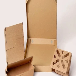 Food Packaging Corrugated Boxes, sealed option