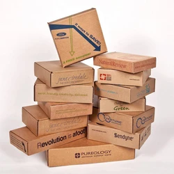 Printed Corrugated Packaging Boxes, Offset printed