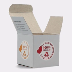 Recycled Printed Corrugated Box, Eco-recycled material