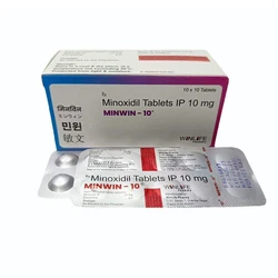 Minwin 10mg Tablets, Oral hair booster agents