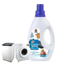 CleanWave Liquid Detergent For Laundry, Odor-clearing