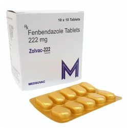 Zolvac 222mg Tablet, Veterinary parasite treatment