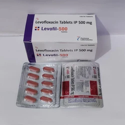 Levofloxacin 500 mg Antibiotic Tablet, Broad-spectrum