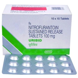 Nitrofurantoin 100 mg Antibiotic Tablet, Urinary