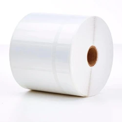 Library Direct Thermal Labels, Repositionable adhesive