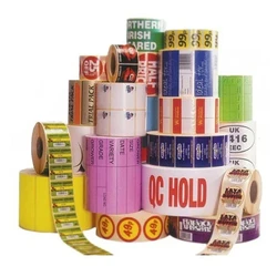 Glossy Finish Sticker Label Printing, High-sheen finish