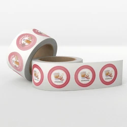 Roll Form Sticker Label Printing, Continuous spool