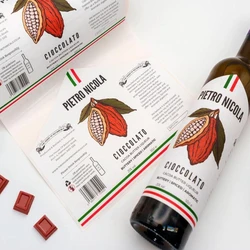 Bottle Sticker Label Printing, Water-resistant film
