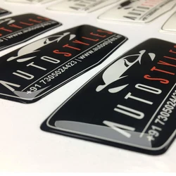 3D Sticker Manufacturers, Raised epoxy coating
