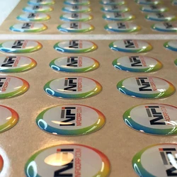 Dome Sticker Manufacturers, Polyurethane dome layer