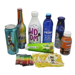Flexographic Printed Shrink Sleeve, Fast-roll print