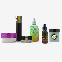 Holographic Shrink Sleeves, Multicolor light effect