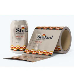 Designer Shrink Sleeve Label, Custom branded wrap