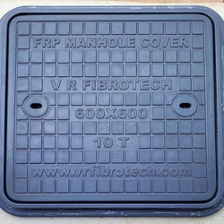 Blue Manhole Cover