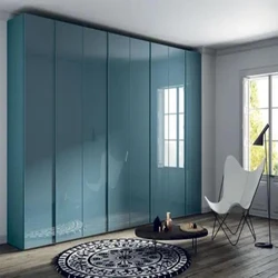 Blue Laquered Glass
