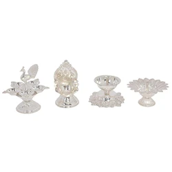 Silver Fancy Diya