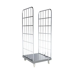 Stainless Steel Container Trolley