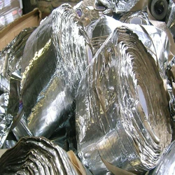 Silver Aluminium Coil Scraps