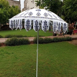 Printed Garden Umbrella