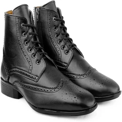 Wingtip Men Leather Boot