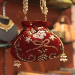 Zari Work Potli Bag 