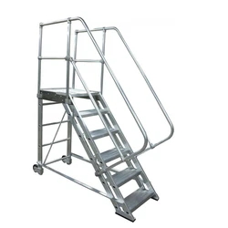Aluminium Wheeled Ladder