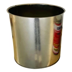 Cylindrical Tin Containers