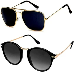Black UV Protected Sunglass