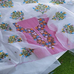 Embroidery Unstitched Suit