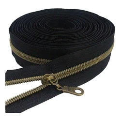 Black Nylon Zipper Roll