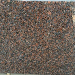 Polished Brown Granite Slab