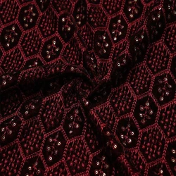 Embroidery Velvet Fabrics