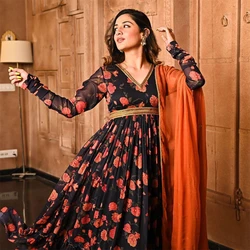 Floral Georgette Dress