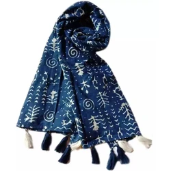 Printed Pattern Cotton Stole 