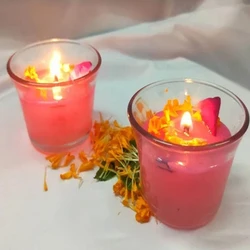 Gel Glass Candle