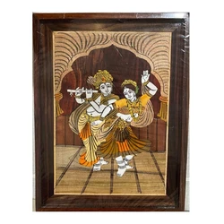 Krishna Wooden Painting