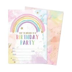 Birthday Paper Invitation Card