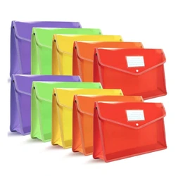 Plastic Button Folder