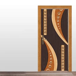 Multicolor Paper Skin Door