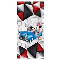 Cartoon Skin Paper Door