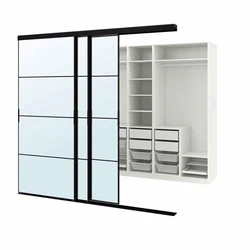 Glass Sliding Door Wardrobe