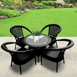 Metal Table Set